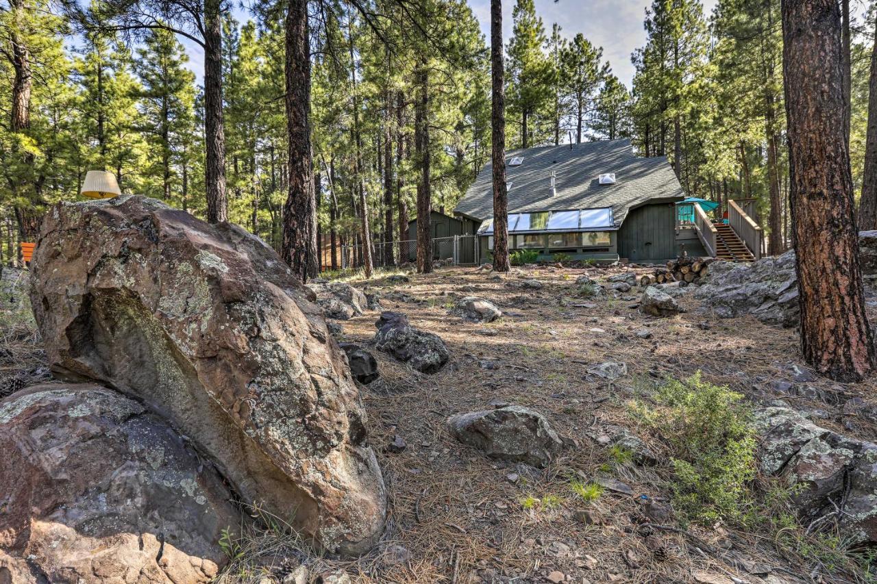 Woodsy Flagstaff Hideaway With Deck And Sunroom! Mountainaire 外观 照片
