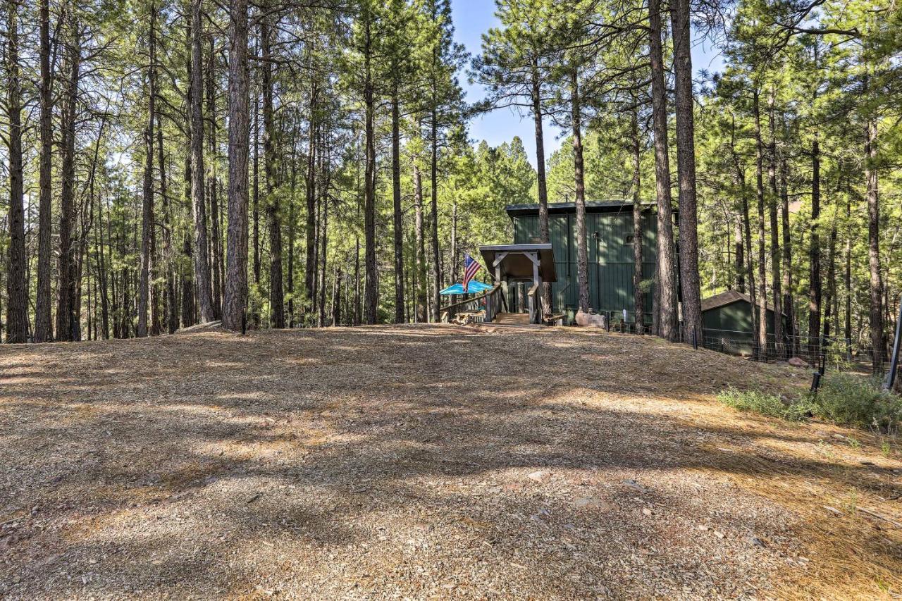 Woodsy Flagstaff Hideaway With Deck And Sunroom! Mountainaire 外观 照片