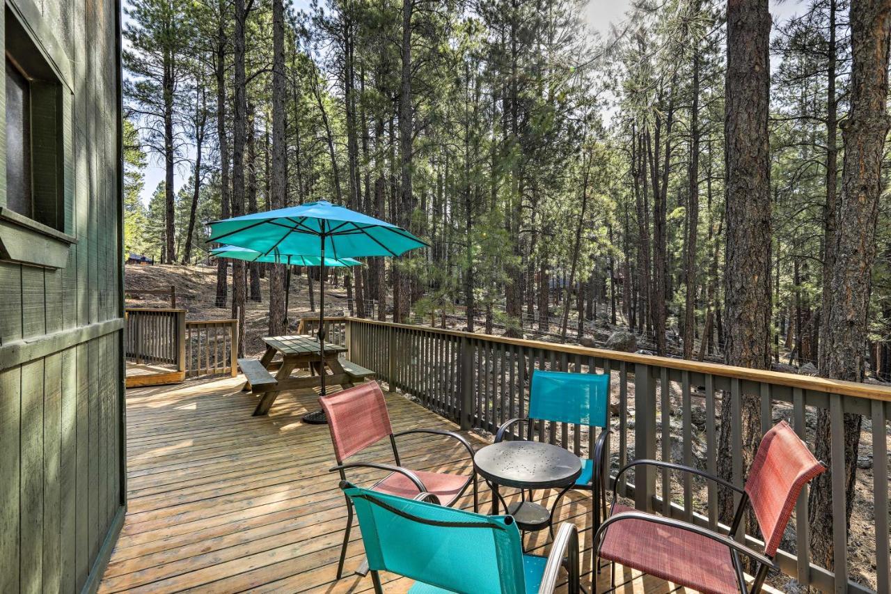 Woodsy Flagstaff Hideaway With Deck And Sunroom! Mountainaire 外观 照片
